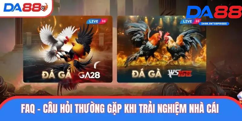 Trang Chủ 9 Câu hỏi thường gặp tại DA88